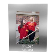 USC Trojans Alumni Sparta Pewter Vertical Picture Frame